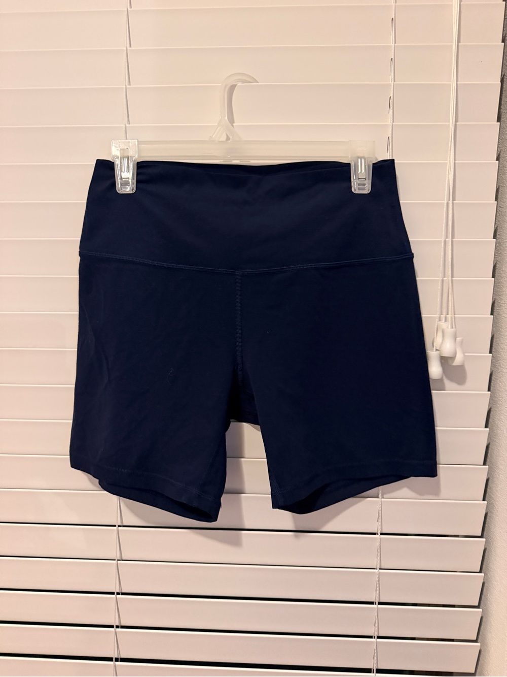 lululemon athletica Navy High-Rise Bike Shorts